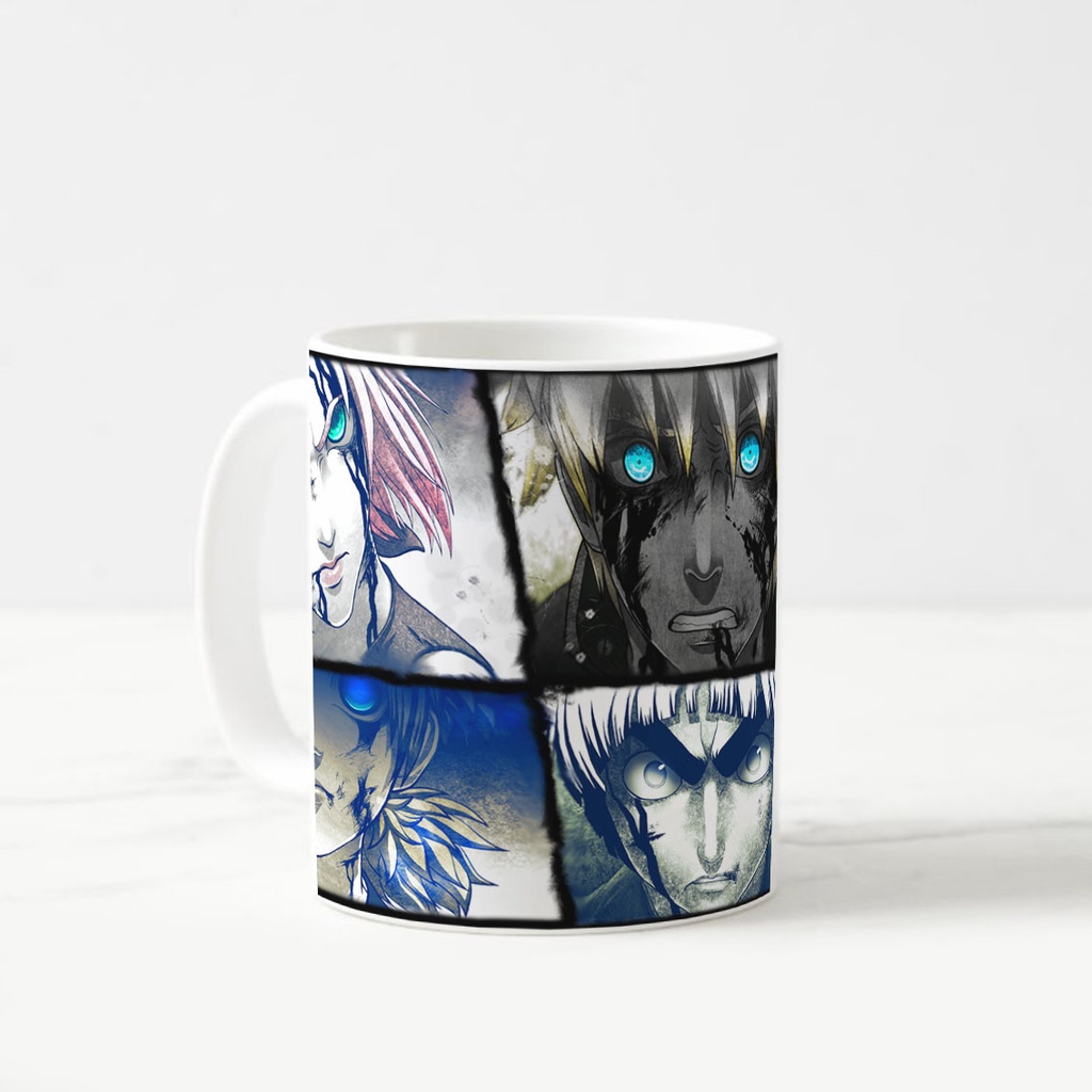 Mug Kramik Naruto Gaara Hinata Hyuga Uzumaki Rock Lee Sakura