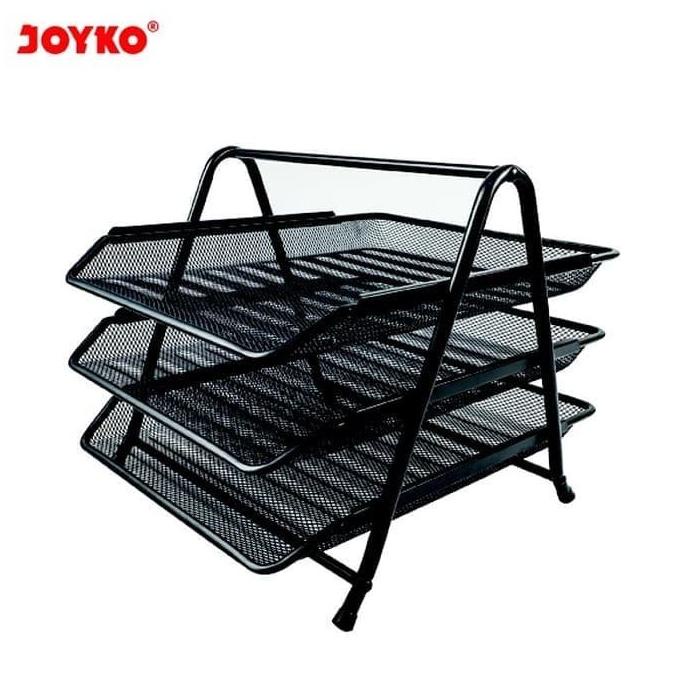 

Office & Stationery | Document Organizer | Documen Rack Tray Besi / Rak Tray 3 Susun Besi Joyko Dt-25 3 | Best Seller