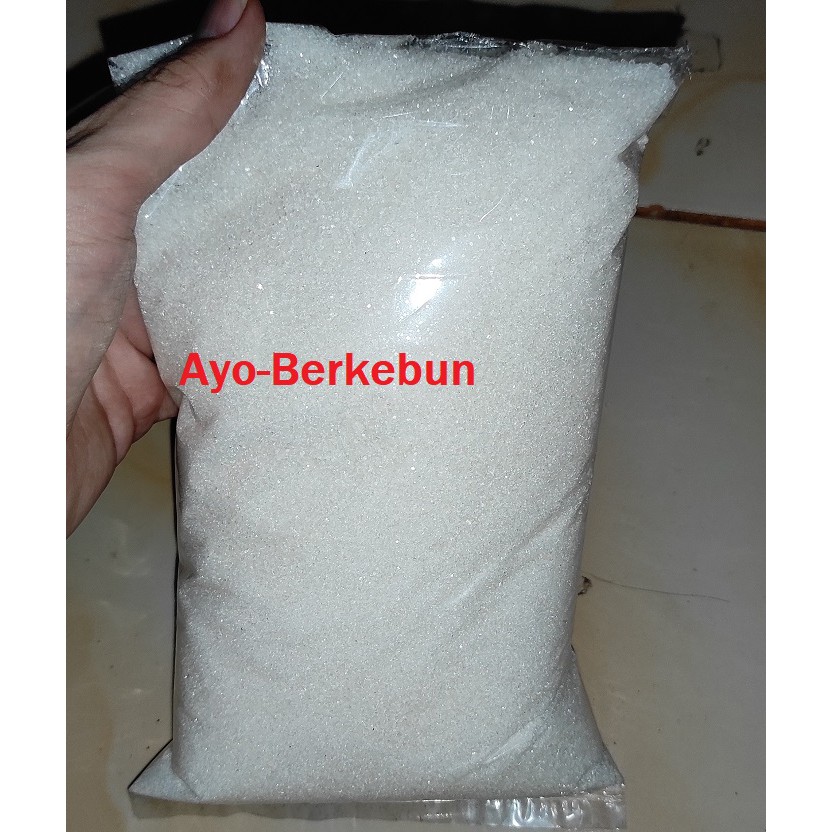 Pupuk ZA meroke - Pupuk Amonium Sulfat repacking 1 kg non subsidi / pupuk tanaman / pupuk sayuran
