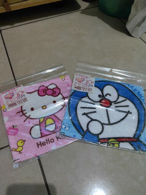 Sapu Tangan Handuk Kecil Hello Kitty Doraemon Best Price
