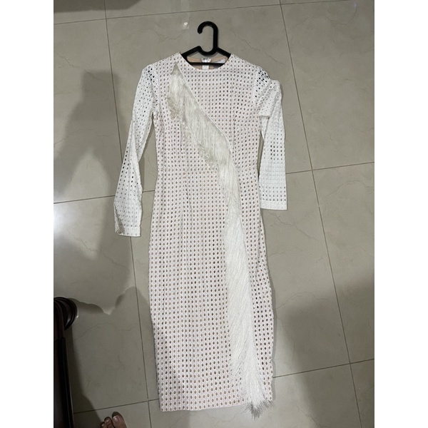 preloved - ciel white dress