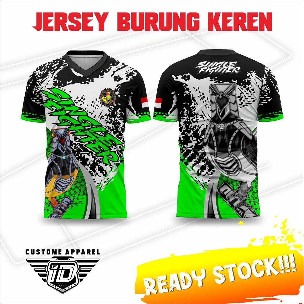 READY STOCK JERSEY BURUNG MURAI, KAOS KENARI, KAOS LB, KAOS JERSEY LOVEBIRD, KAOS KEREAN CUCAK IJO
