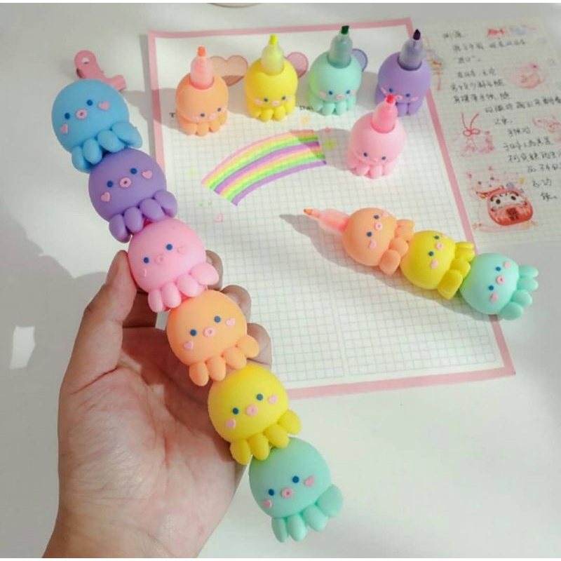 Stabilo Gurita Lucu Pastel