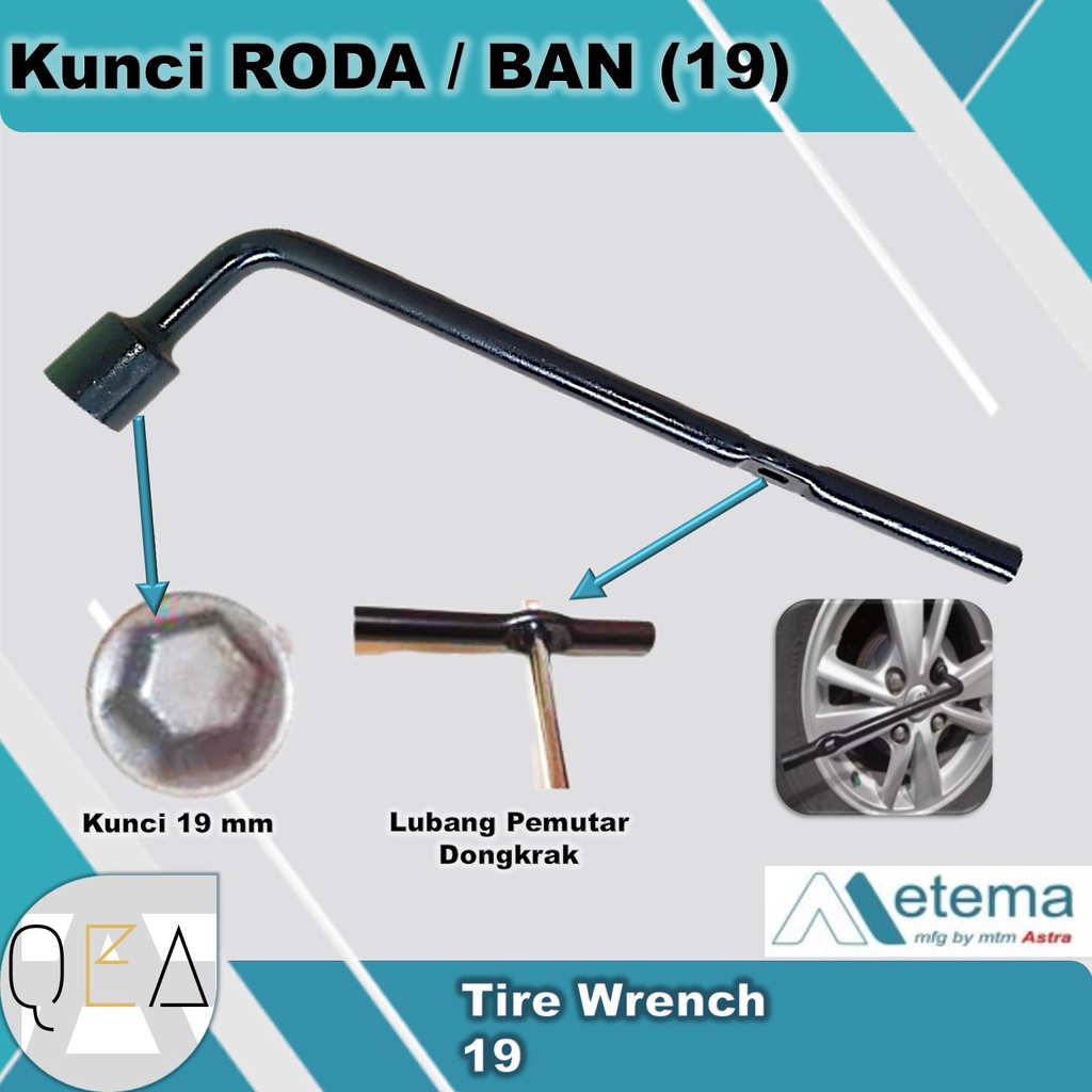 New Kunci Roda Mobil Original C-RV, BRV, Mobilio