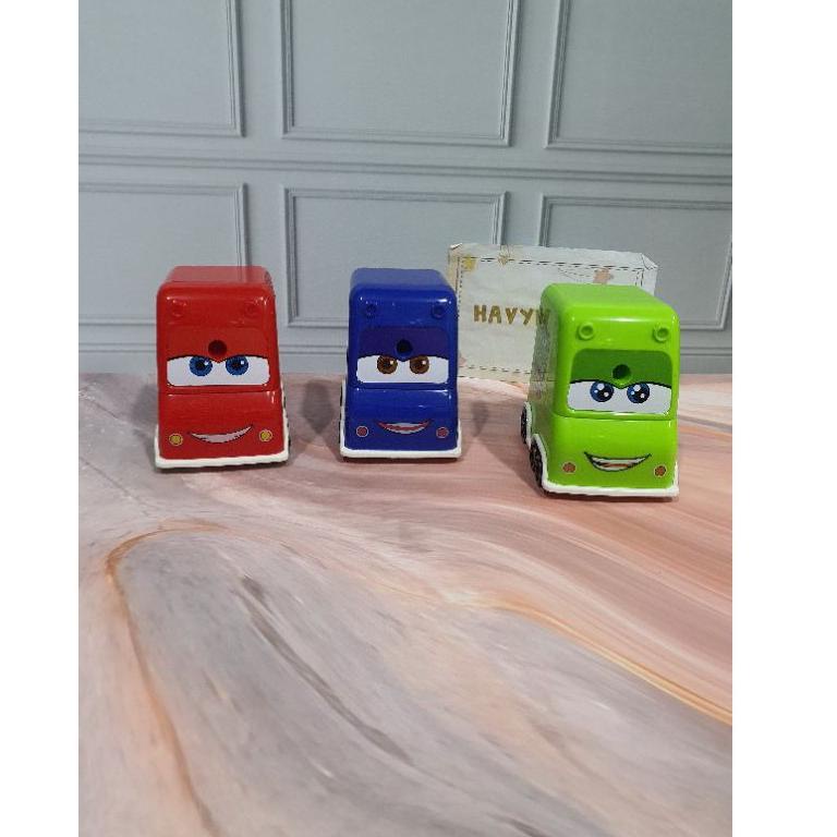 

(E-OER ㊛}) Serutan meja putar SUPERHERO/rautan putar CARS/serutan meja JET PESAWAT||murah