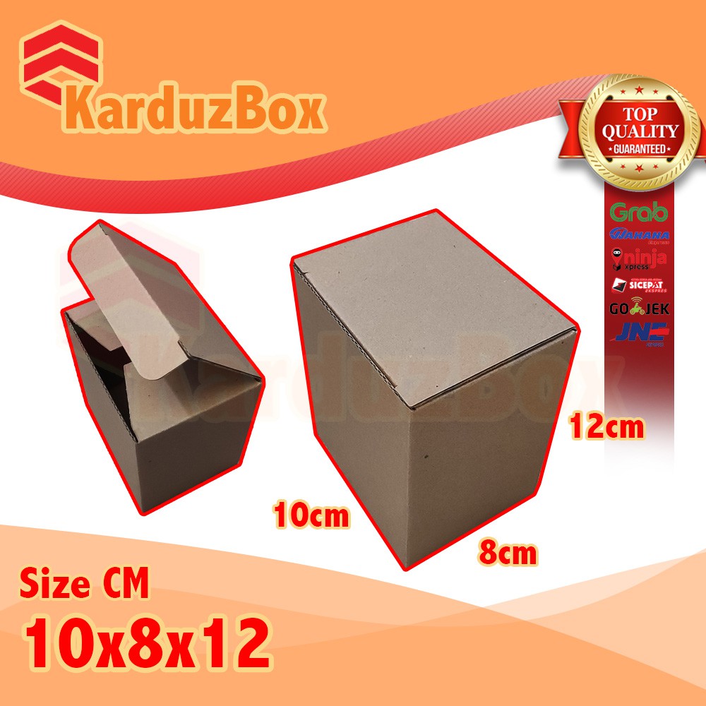 

10x8x12 kotak Kardus Packaging Box PIZZA