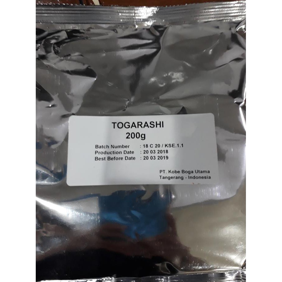 

BERKUALITAS! CABAI BUBUK JEPANG/TOGARASHI 200gr