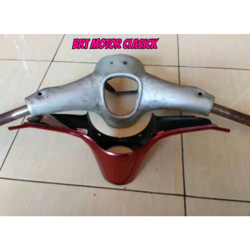 kepala c70 dan batok bawah c70 - batok atas c70 - stang c70 c50 - kepala honda