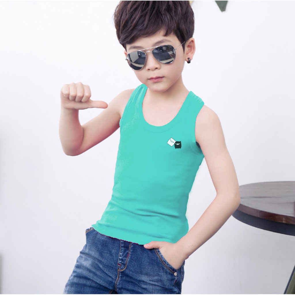 Kaos Dalam anak anak laki laki perempuan bahan katun premium