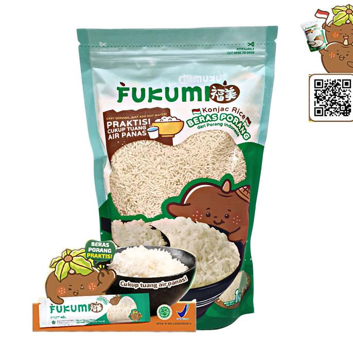 

Beras Porang Shirataki Konjac FUKUMI 1kg Sehat Diet Rendah Kalori