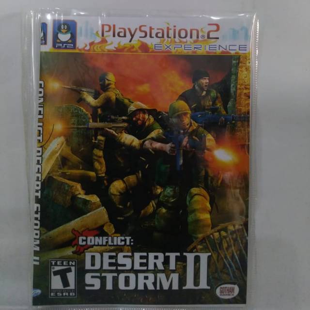 CD DVD KASET PS2 CONFLICT DESERT STORM II