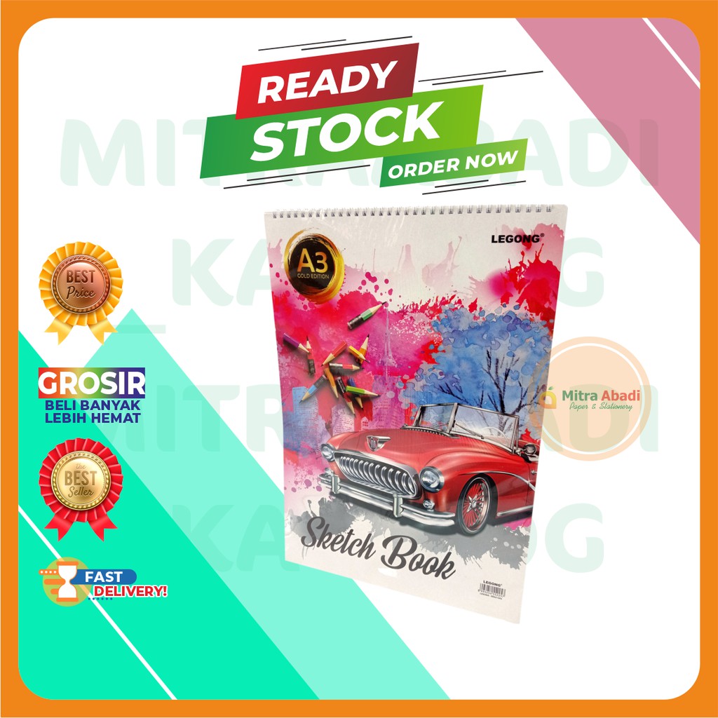 

SKETCHBOOK A3 TEBAL