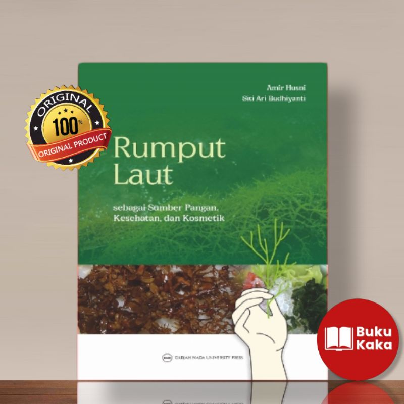BUKU Rumput Laut sebagai Sumber Pangan Kesehatan dan Kosmetik