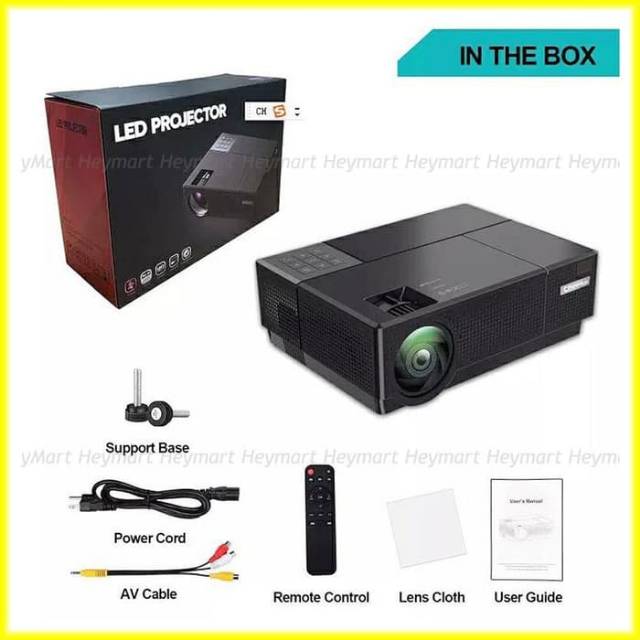 Projector CHEERLUX CL770 TV TUNER 1080P Native Full HD - 4000 Lumens
