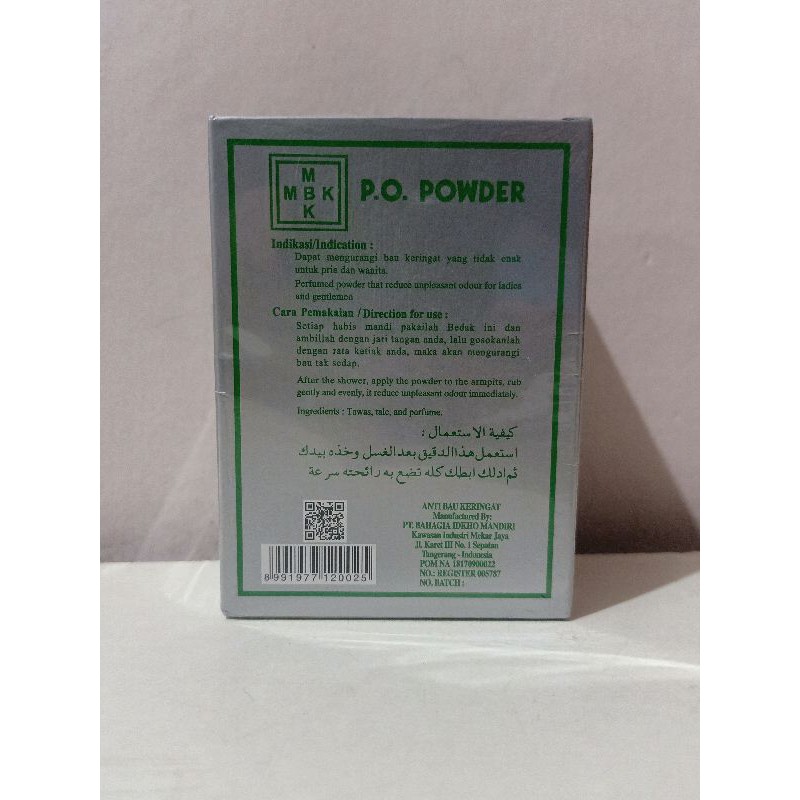 M.B.K Powder box isi 12