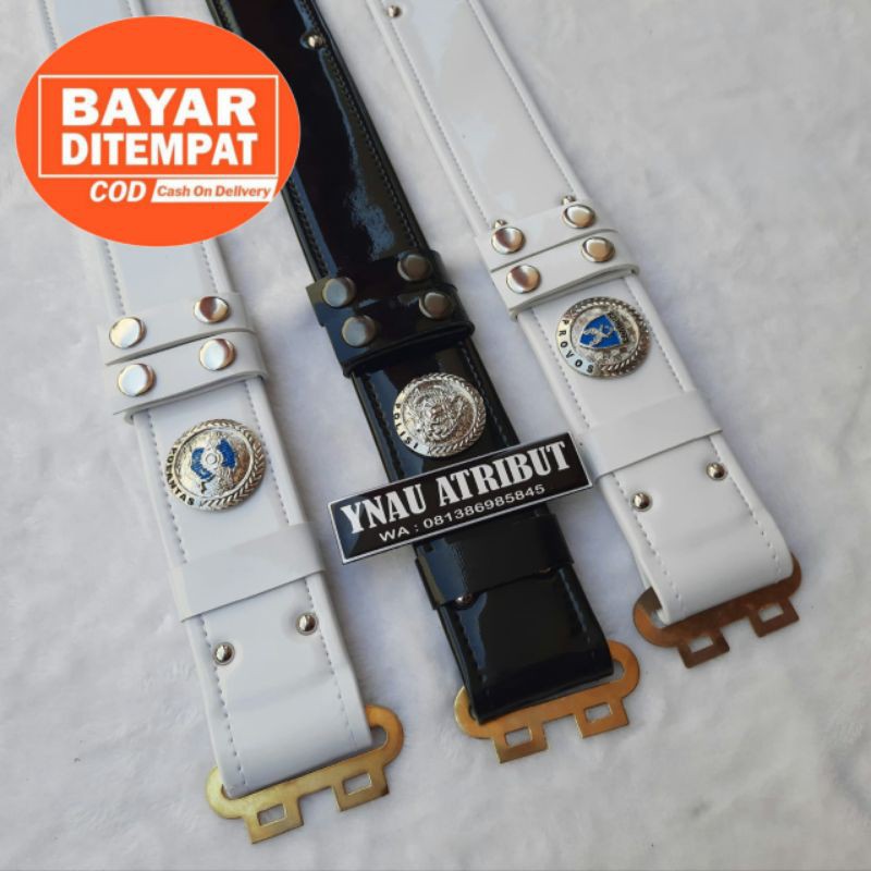 sabuk kopel polri polantas/provos/sabhara