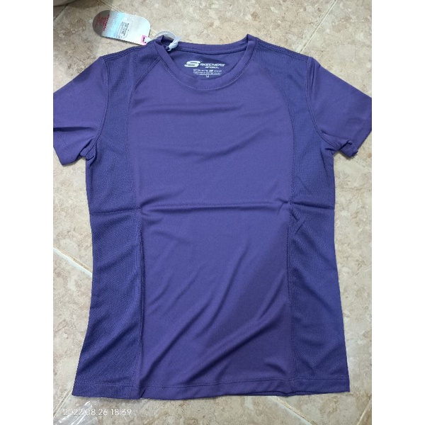 Baju Skechers woman original tanpa logo huruf S dibagian depan