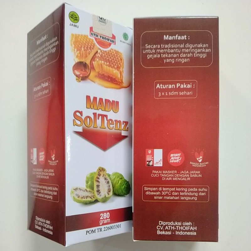 

Madu soltenz solusi tensi tinggi