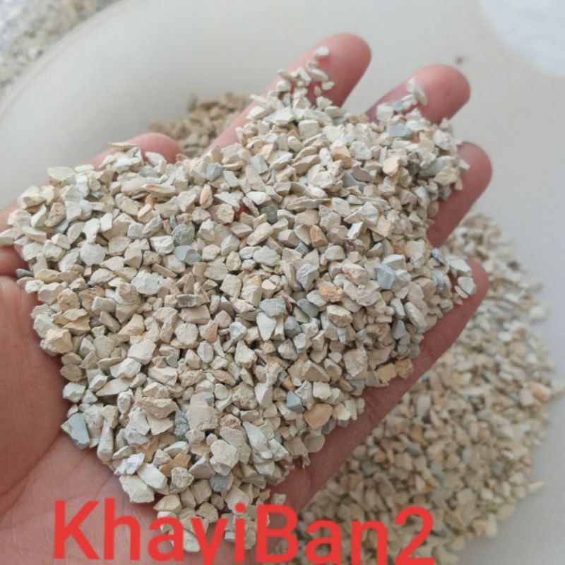 Batu Zeolite / Ziolit Kecil (Filter Aquarium) 1 Kg