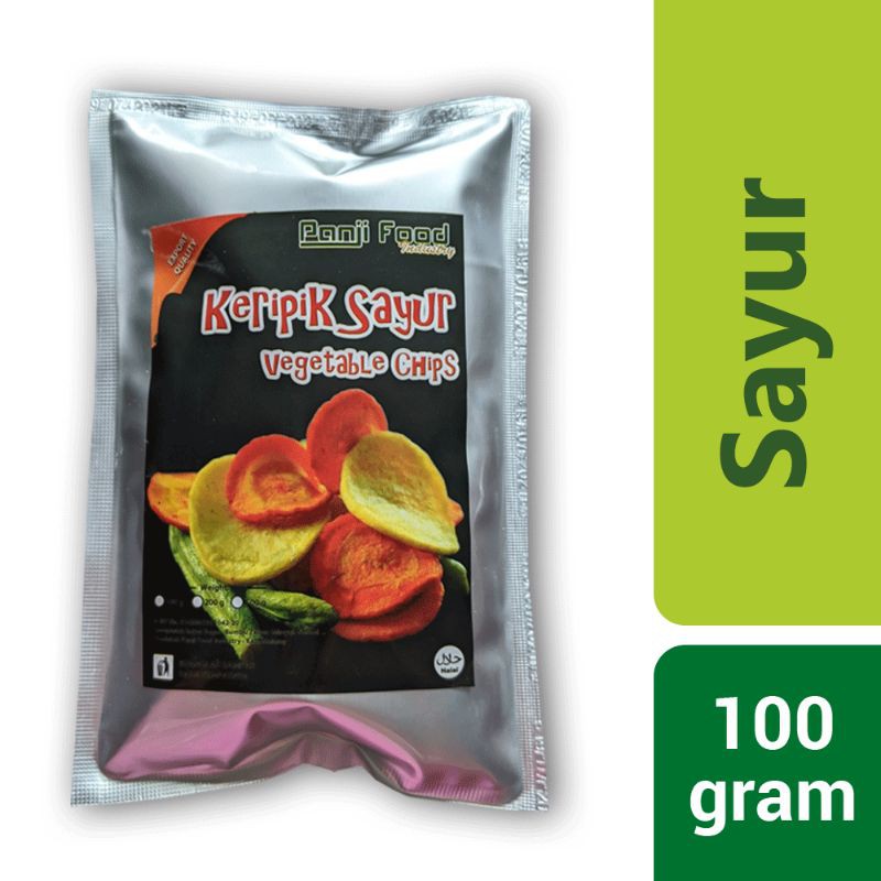 Keripik Sayur | Crispy Veggie Chips 100gr