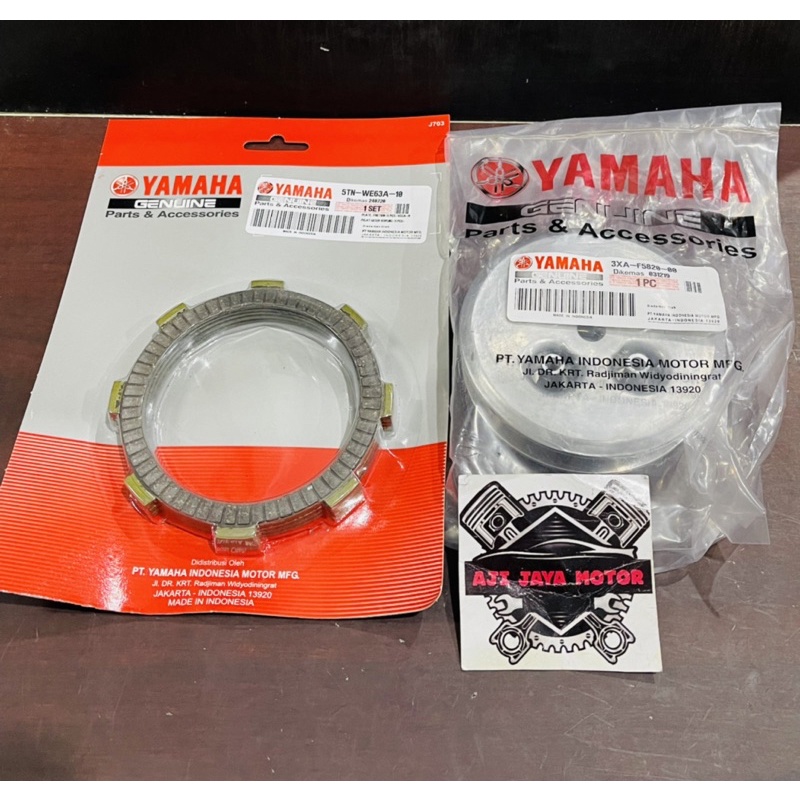 Rumah Kopling Plus Kaki4 + Kampas Kopling Jupiter Z FizR Vega R lama Vega R New