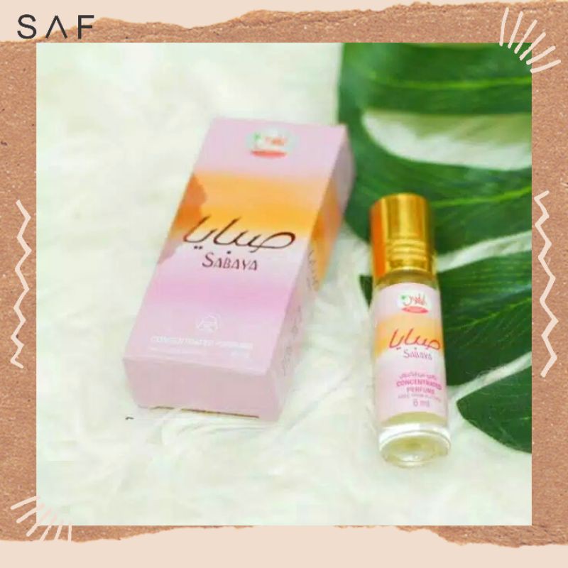 SAF PARFUM SABAYA - PARFUM WANITA PARFUM ARAB PARFUM SABAYA ORIGINAL WANGI FRESH