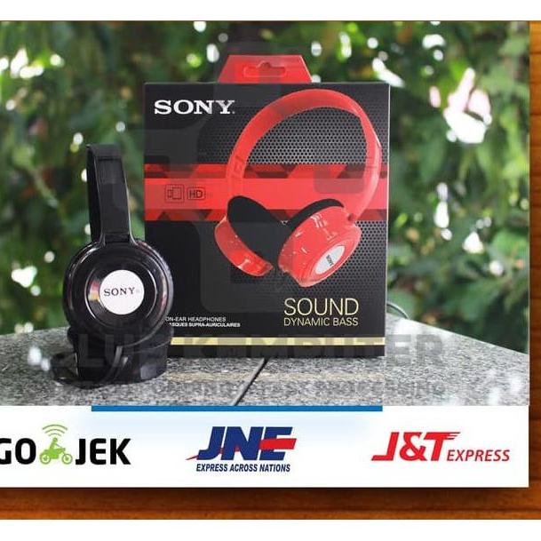 Lvf *Diskon* Headphone Sony Dynamic + Mic / Headset / Sony Dynamic