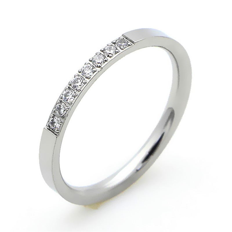 SALE / OBRAL Cincin Titanium Mini Korea Wanita Fashion CK027 cocok hadiah pesta pernikahan simple