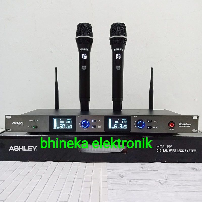 Jual MIC WIRELESS ASHLEY MCR168 / MCR 168 , ASHLEY MC PRO , ASHLEY