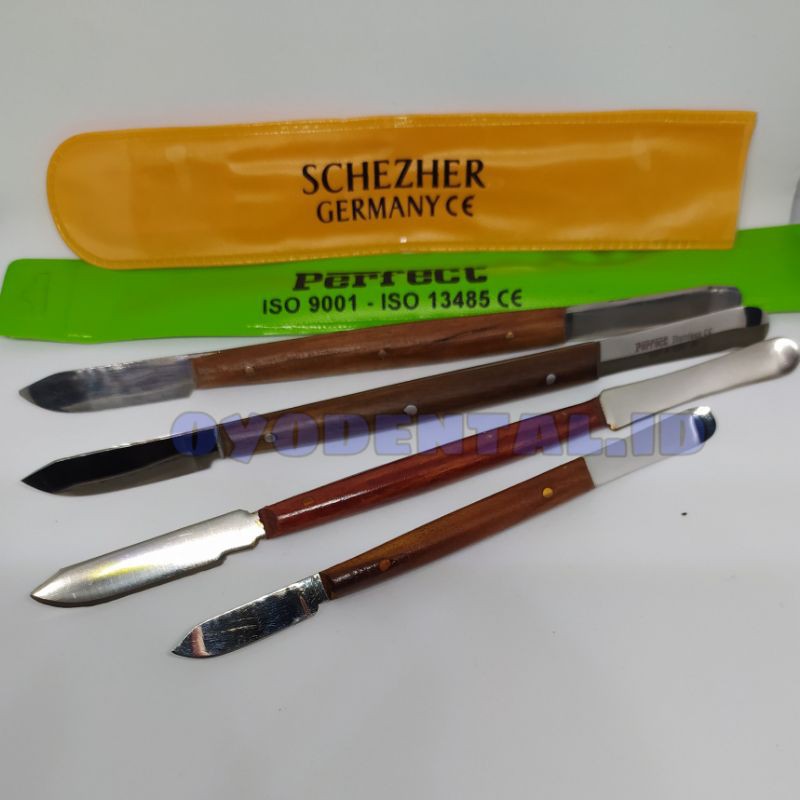 Dental pisau wax / waxmess / wax knife / pisau model lilin malam