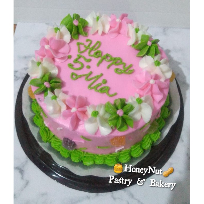 

SIMPLE CAKE ULANG TAHUN, ANNIVERSARY, DLL