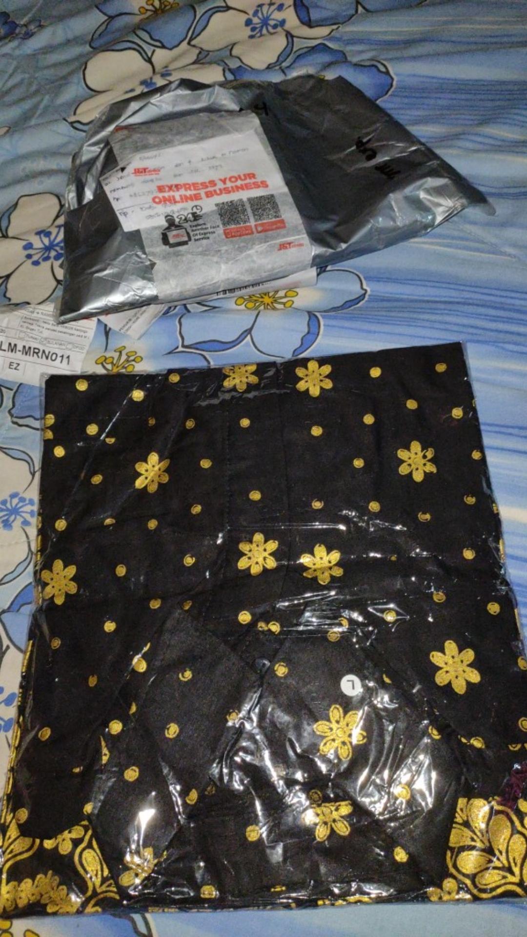 Nailo Batik Hrb026 Kenongo Kemeja Tosca Pendek Pekalongan Padi M L Xl Sogan Tulis Halus