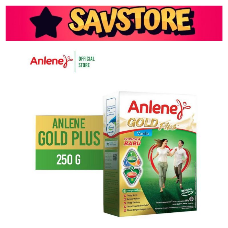 

Anlene Gold 5x Coklat, Vanilla 250g