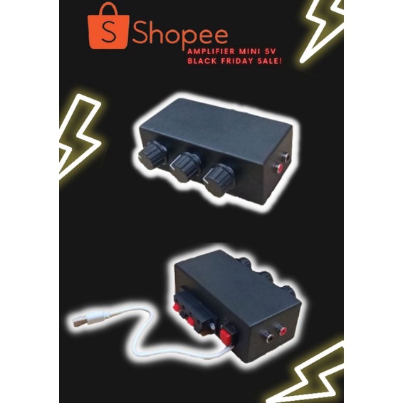 Amplifier mini daya 5v
