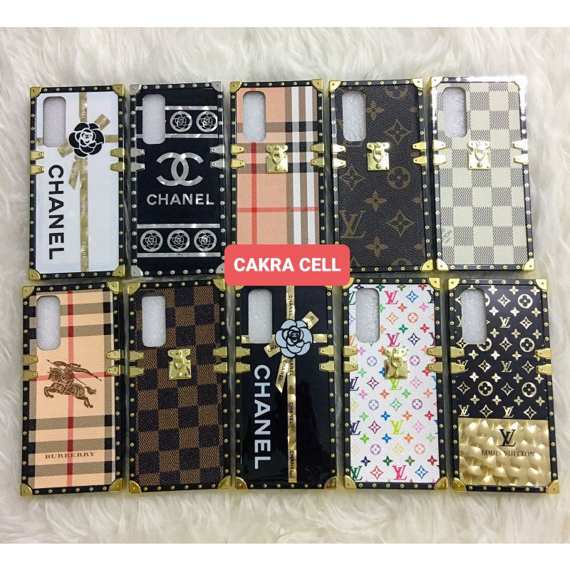 Case Kotak OPPO A3S Realme C1 A5S F9 A7 A12 A52 A92 Casing Silikon Softcase