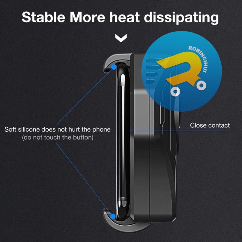 Fan Cooler Radiator DL01 - Pendingin Hp Gaming - Coolingfan gaming - fan cooling radiator - Memo