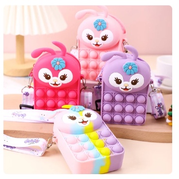 TAS POP ITU ANAK JELLY / TAS POP IT ANAK SELEMPANG / TAS POP IT ANAK TERMURAH - PO-20