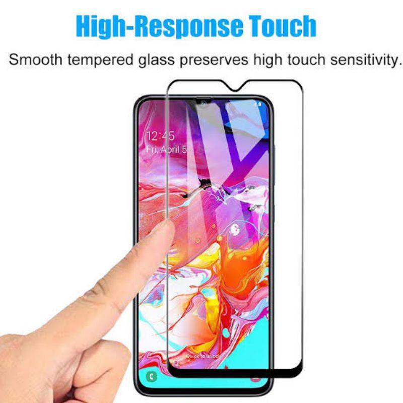 Tempered Glass samsung M10 M20 M30 M30S M02 M03S M11 M12 M21 M22 M23 M31 M32 M51 Anti Gores Samsung full cover