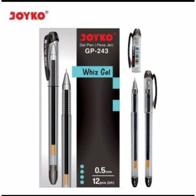 

Gel Pen Pulpen Pena Joyko GP-243 Whiz Gel 0.5 mm 1 Box 12 Pcs