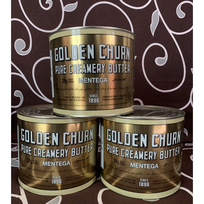 

butter-mentega- golden churn butter 2 kg -mentega-butter.