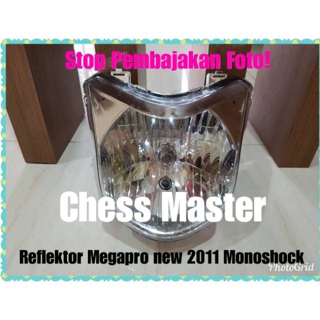 Reflektor Honda Megapro New 2011 Monoshock