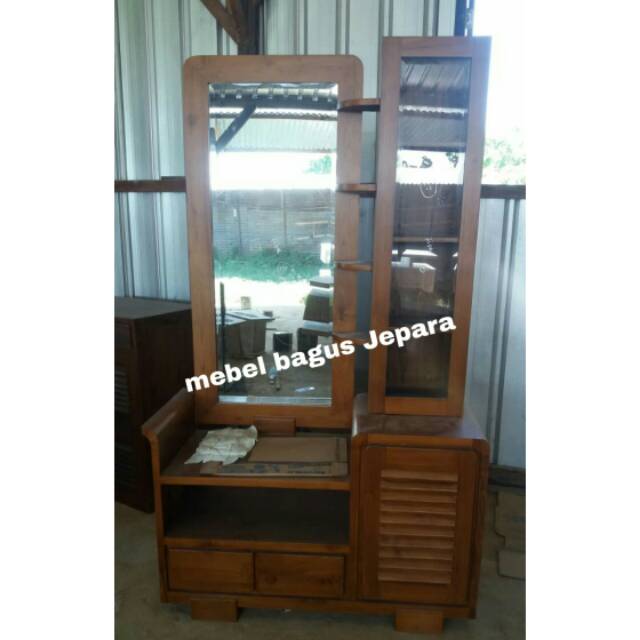 Meja rias minimalis jati - meja rias minimalis - mebel Jepara