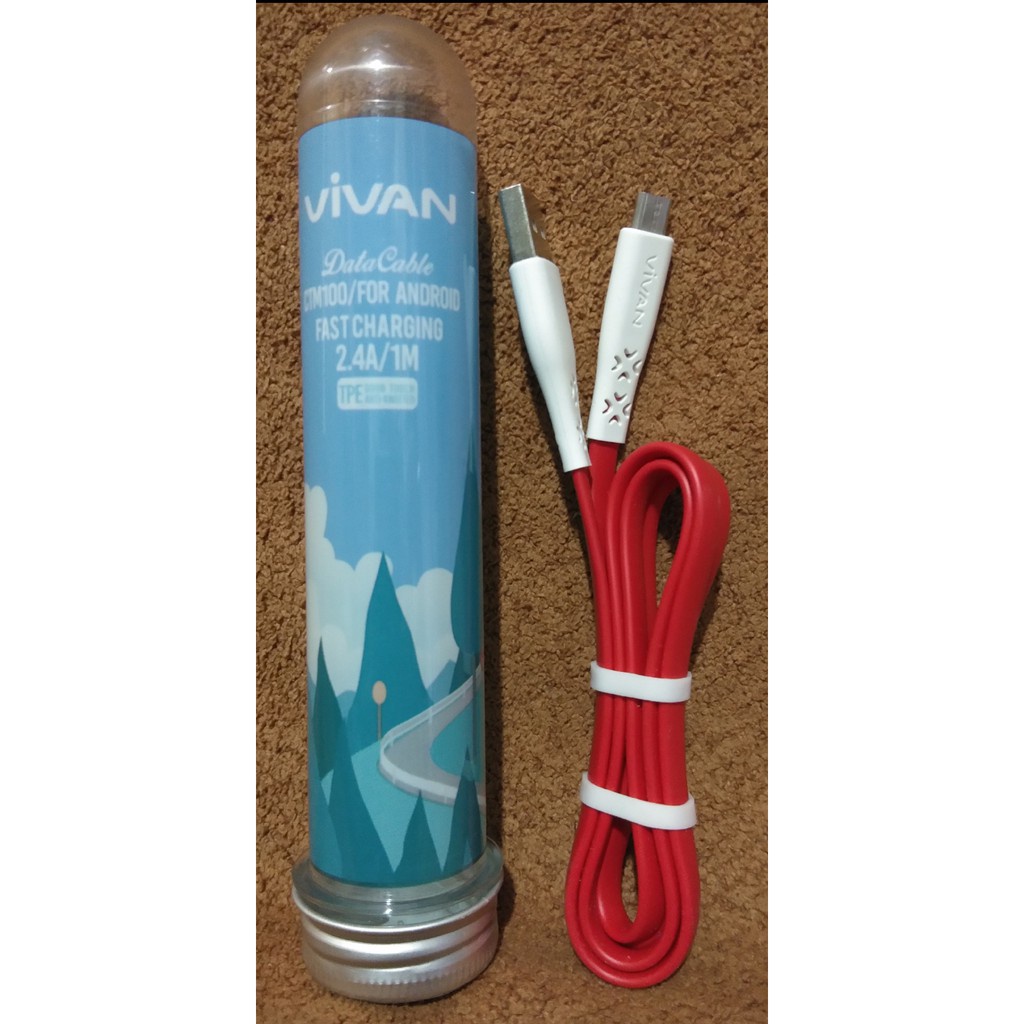 KABEL DATA CHARGER VIVAN CSM100S CSL100S CBC100S CTM100 CTC100 ALL IN ONE HIGH QUALITY