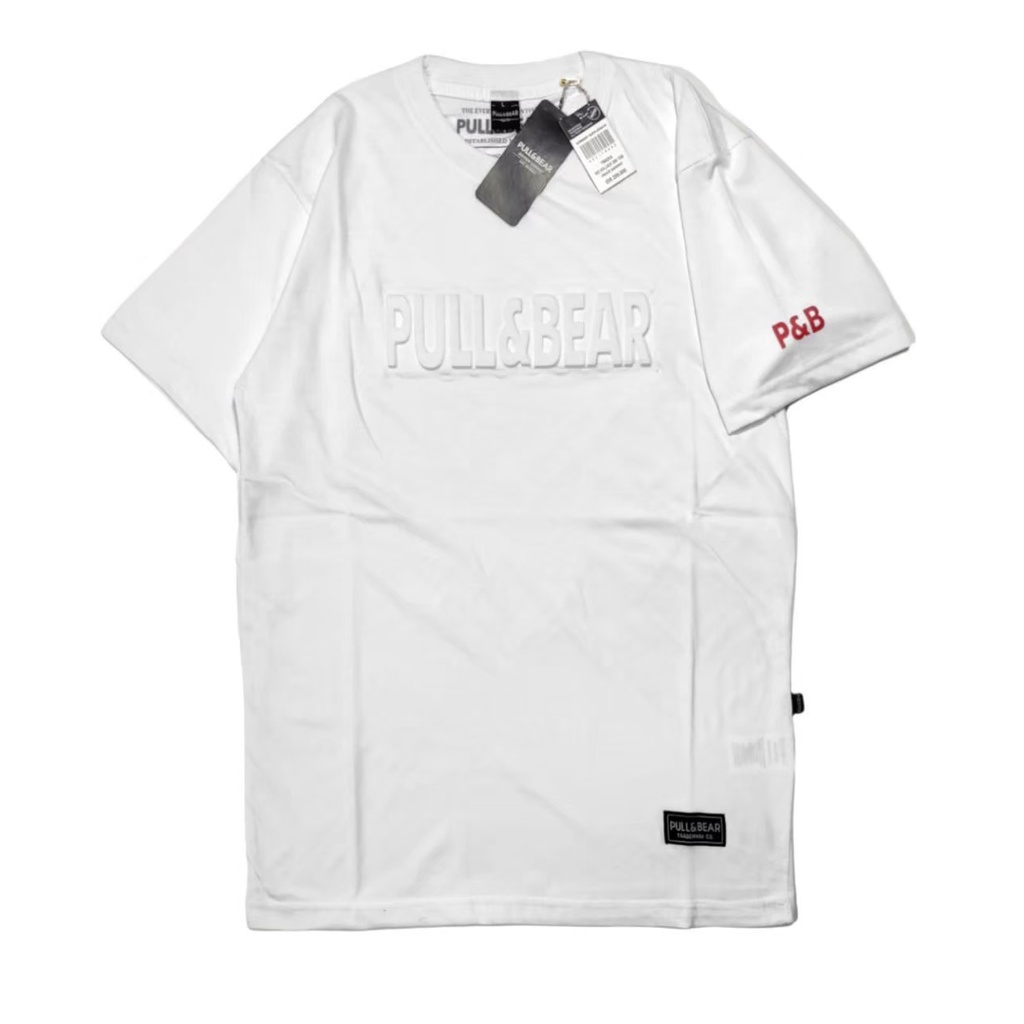 Kaos Pull & Bear Original Pria Kaos Distro Terbaru Kaos Impor