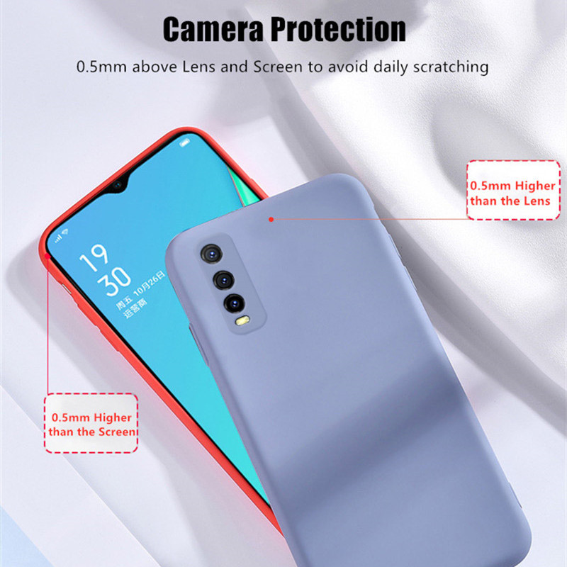 Soft Case Silikon Tpu Untuk Vivo Y20 Y20S Y30 Y50 V19 Neo V20 Y11 Y12 Y15 Y17 Y19 Y91 Y93 Y95 Y85 V9 S1 Pro