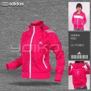 Promo jaket adidas wanita bolak balik original import M L XL XXL big size Berkualitas