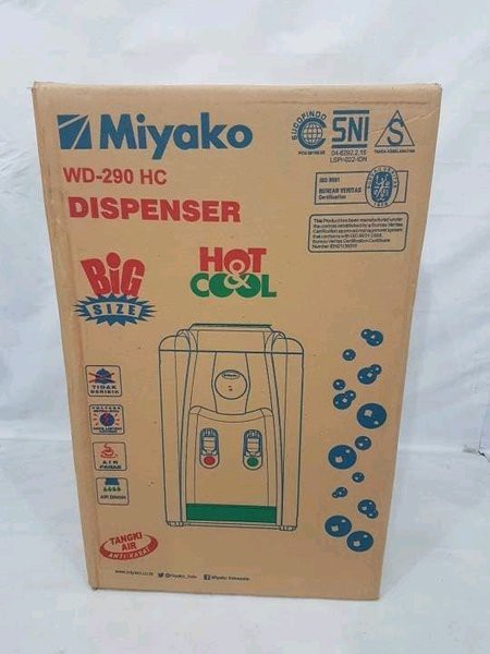 Dispenser Miyako Hot and Cool Panas Dingin WD 290HC - 290 HC - WD290HC