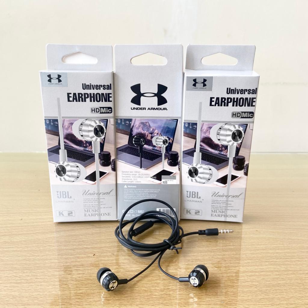 Handsfree Headset JBL K2 Superbass Stereo Universal Earphone Mic