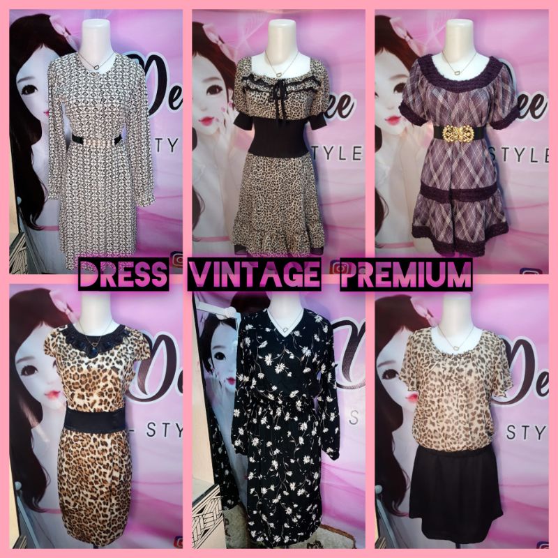 BIG SALE Dress Axes Famme, Vintage Bunga, Busui Friendly, Bodycon Leopard Super Premium