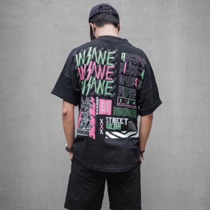 Baju oversize Insane ABCD combet 24s insane wardrobe